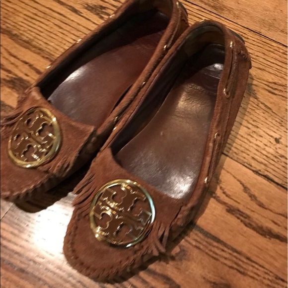 Tory Burch Shoes - Tory Burch Leather Suede Moccasins